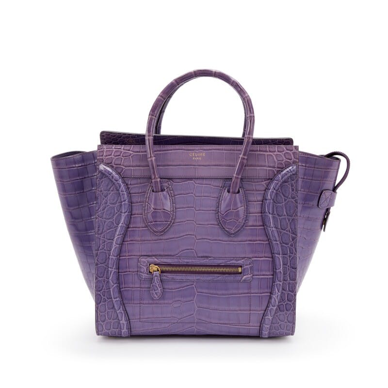 Purple best sale celine bag